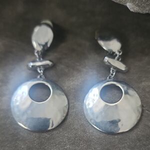 Elegant Silver Dangle Earrings